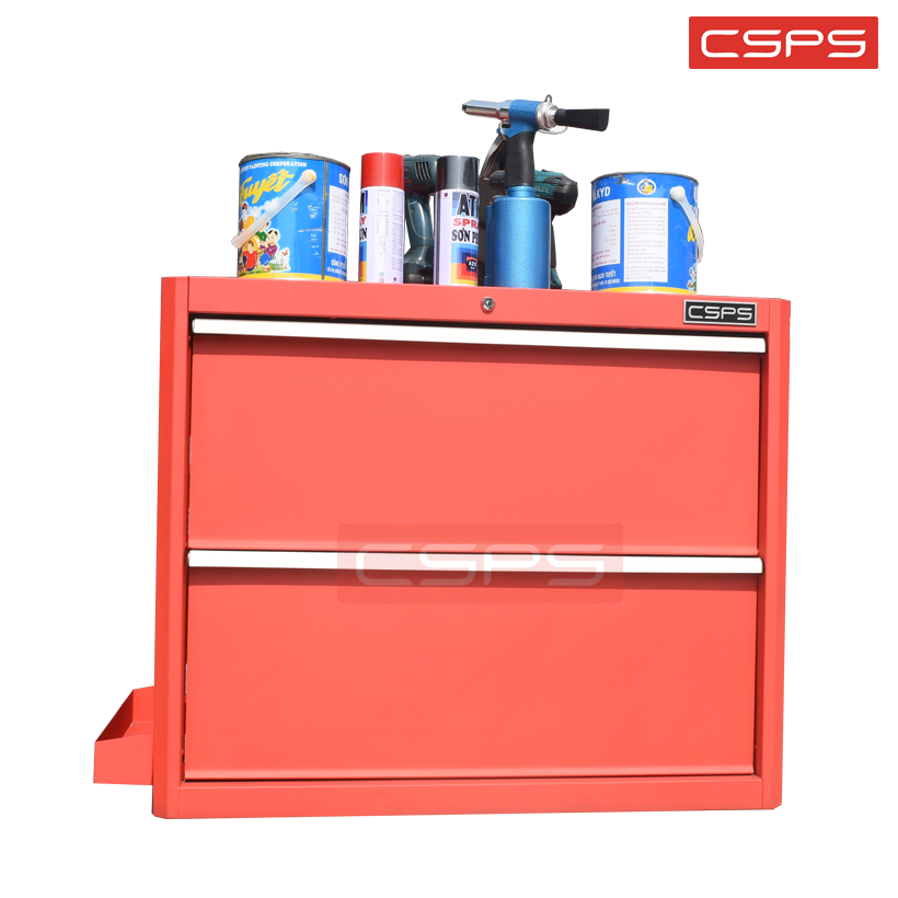 Tủ đồ nghề CSPS 91cm - 02 hộc kéo màu đỏ. MSP: VNGS3661BC12 - Ảnh 2