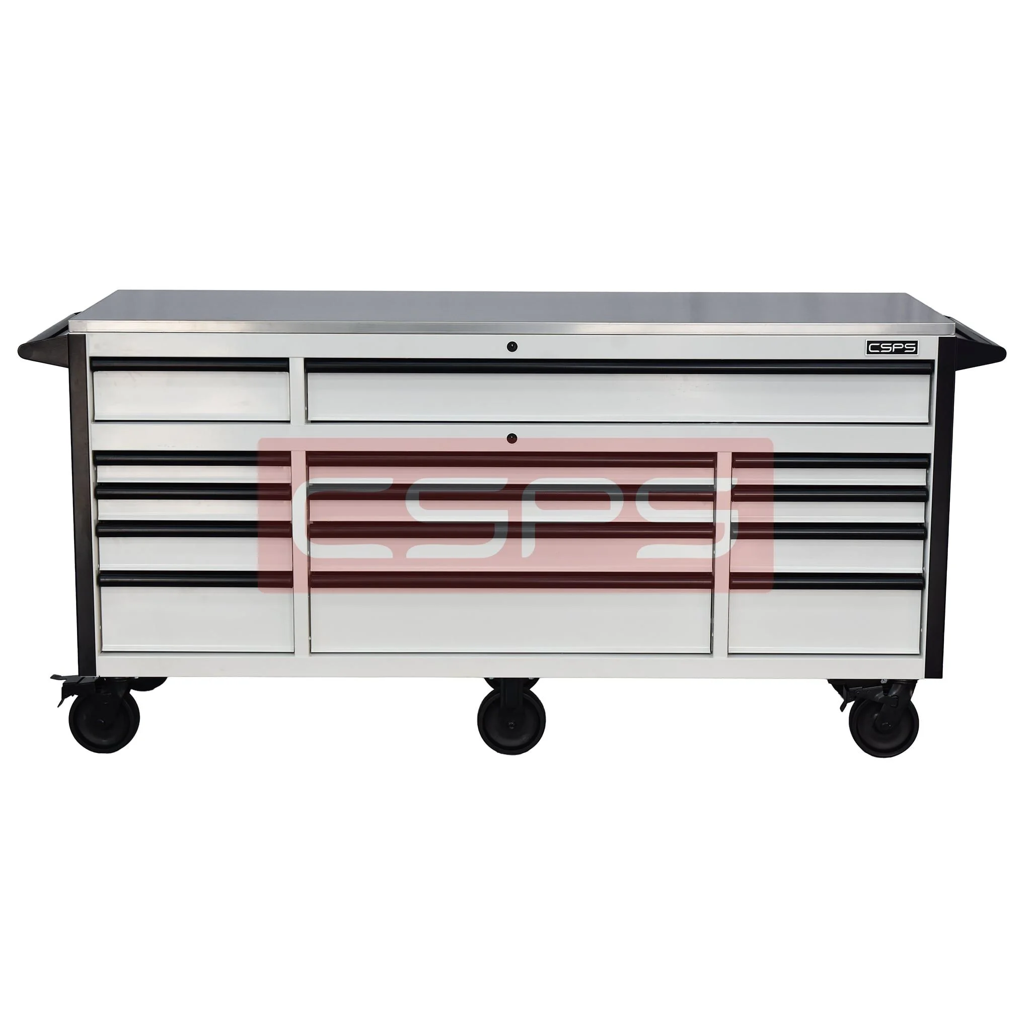 Tủ đựng đồ nghề cơ khí CSPS 183cm - 14 hộc kéo màu trắng. MSP: VNTC18314BJ1M - Ảnh 2
