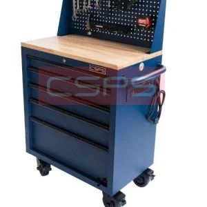 Tủ đựng dụng cụ cơ khí CSPS 76cm - 05 hộc kéo không nâng hạ màu xanh. MSP: VNTC07605BL1M