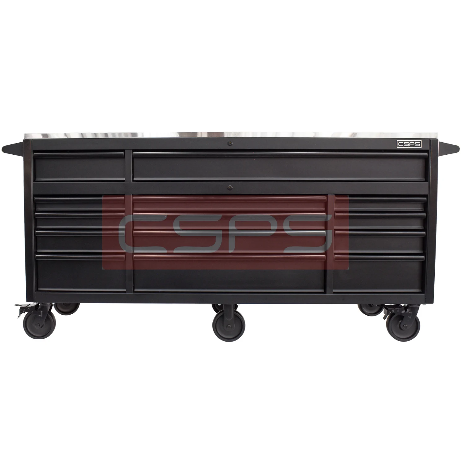 Tủ đựng đồ nghề CSPS 183cm - 14 hộc kéo màu đen. MSP: VNTC18314BB1M