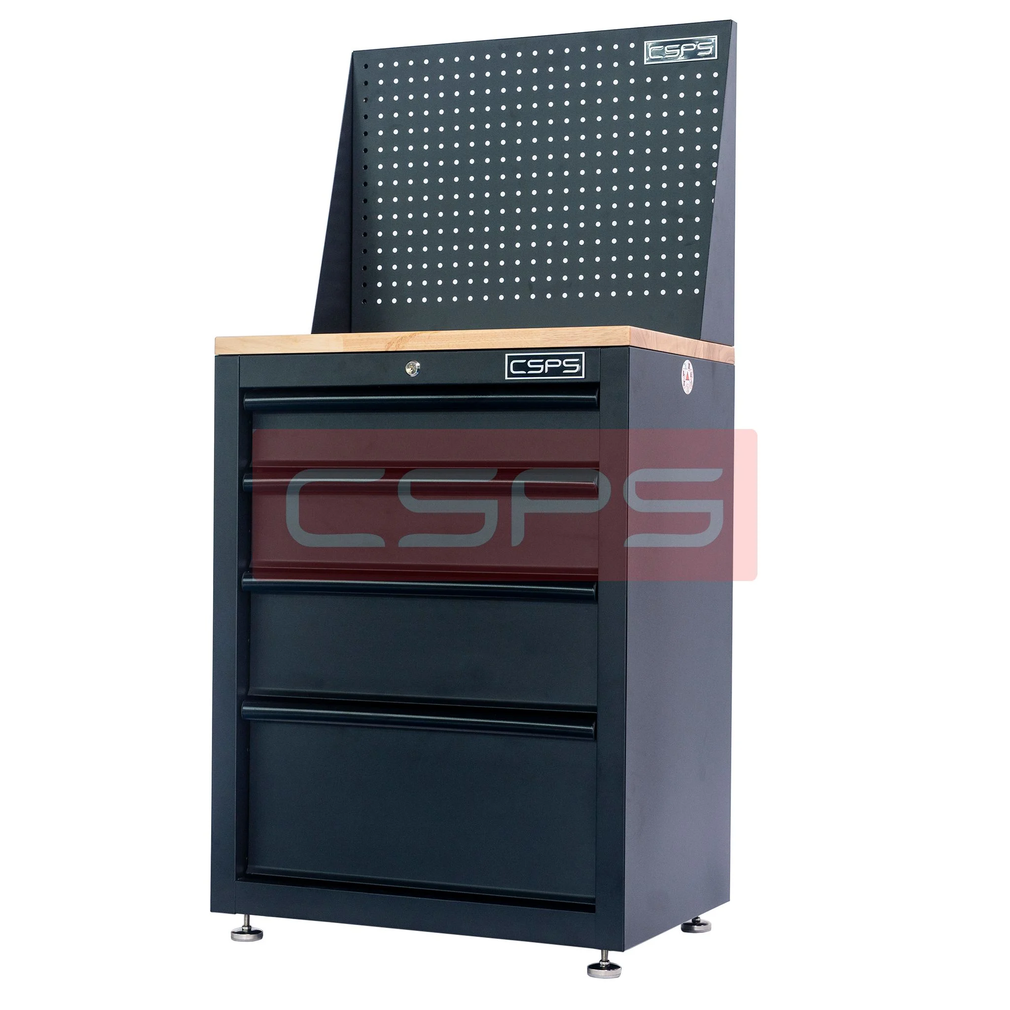 Tủ đựng dụng cụ cơ khí CSPS 61cm - 04 hộc kéo màu đen. MSP: VNTC06104BB1 - Ảnh 3