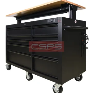 Tủ đồ nghề CSPS 142cm - 10 hộc kéo màu đen. MSP: VNGS3661BB25