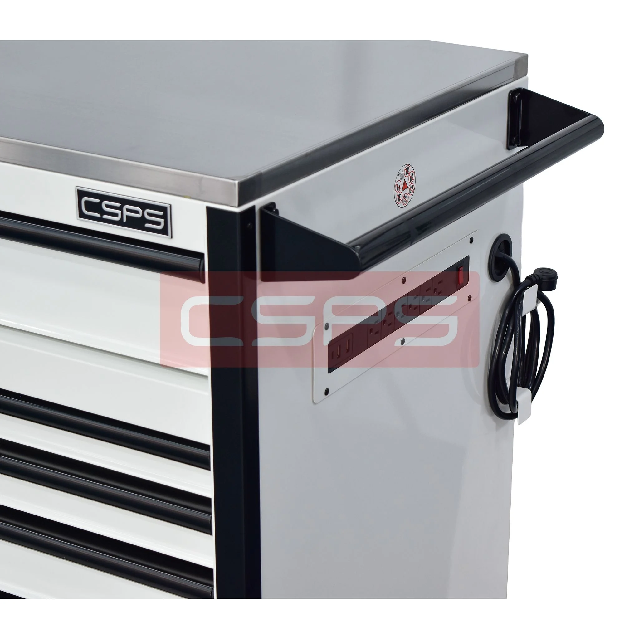 Tủ đựng đồ nghề cơ khí CSPS 183cm - 14 hộc kéo màu trắng. MSP: VNTC18314BJ1M - Ảnh 5