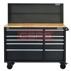 Tủ đựng đồ nghề cơ khí CSPS 132cm - 10 hộc kéo tay cầm trắng. MSP: VNTC13210BB5M