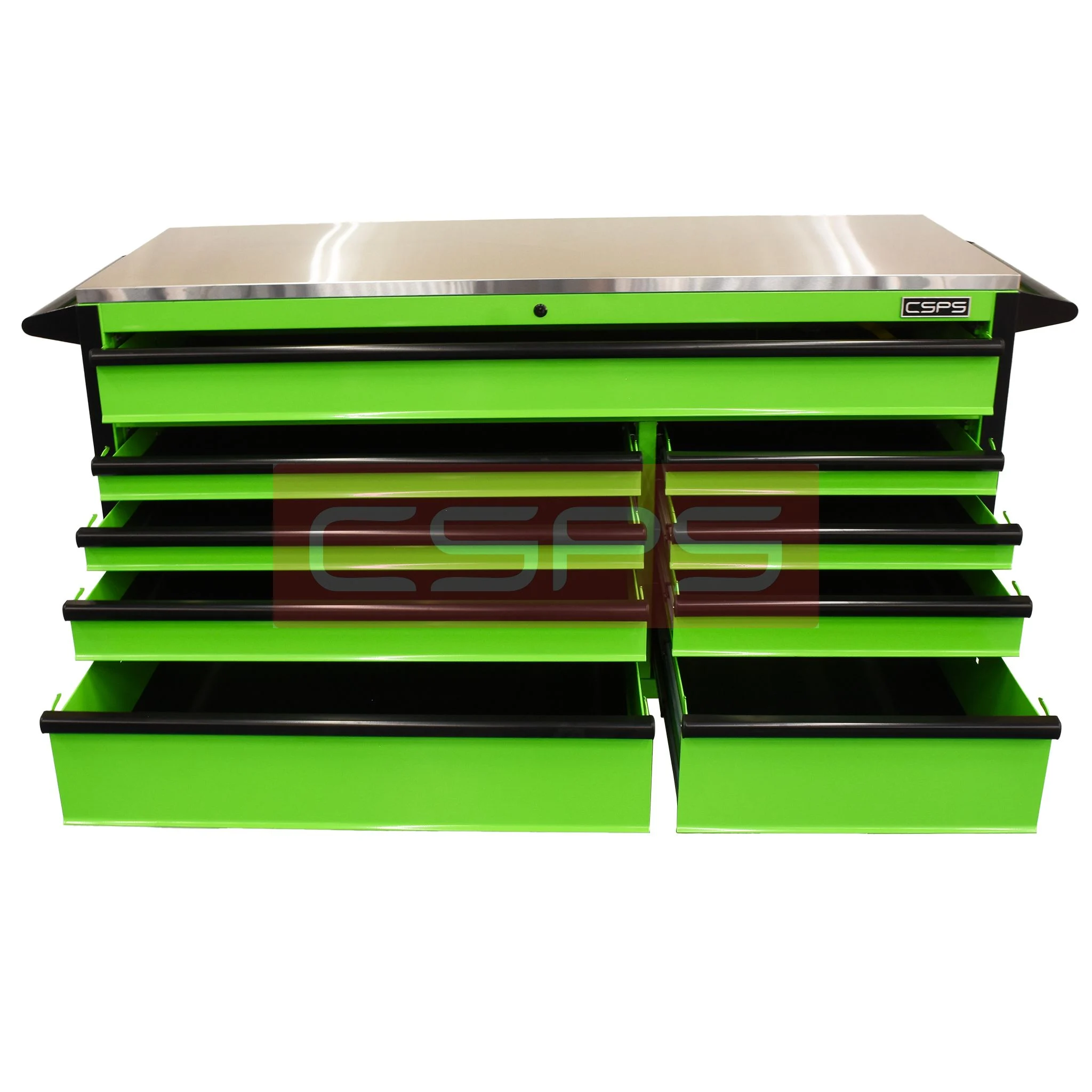 Tủ đồ nghề CSPS 152cm - 09 hộc kéo màu xanh lá. MSP: VNTC15209B61M - Ảnh 7