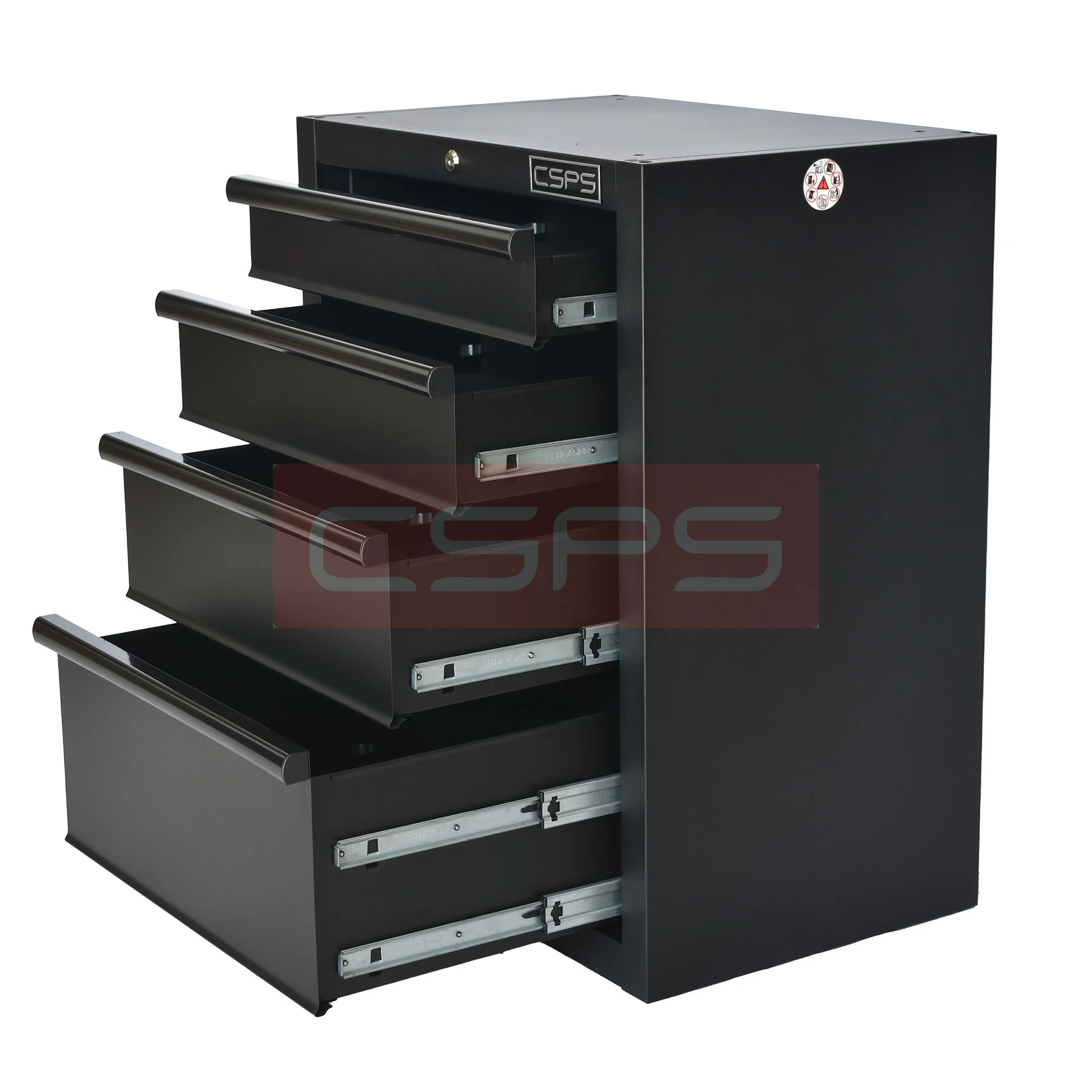 Tủ đựng dụng cụ cơ khí CSPS 61cm - 04 hộc kéo màu đen. MSP: VNTC06104BB1 - Ảnh 6