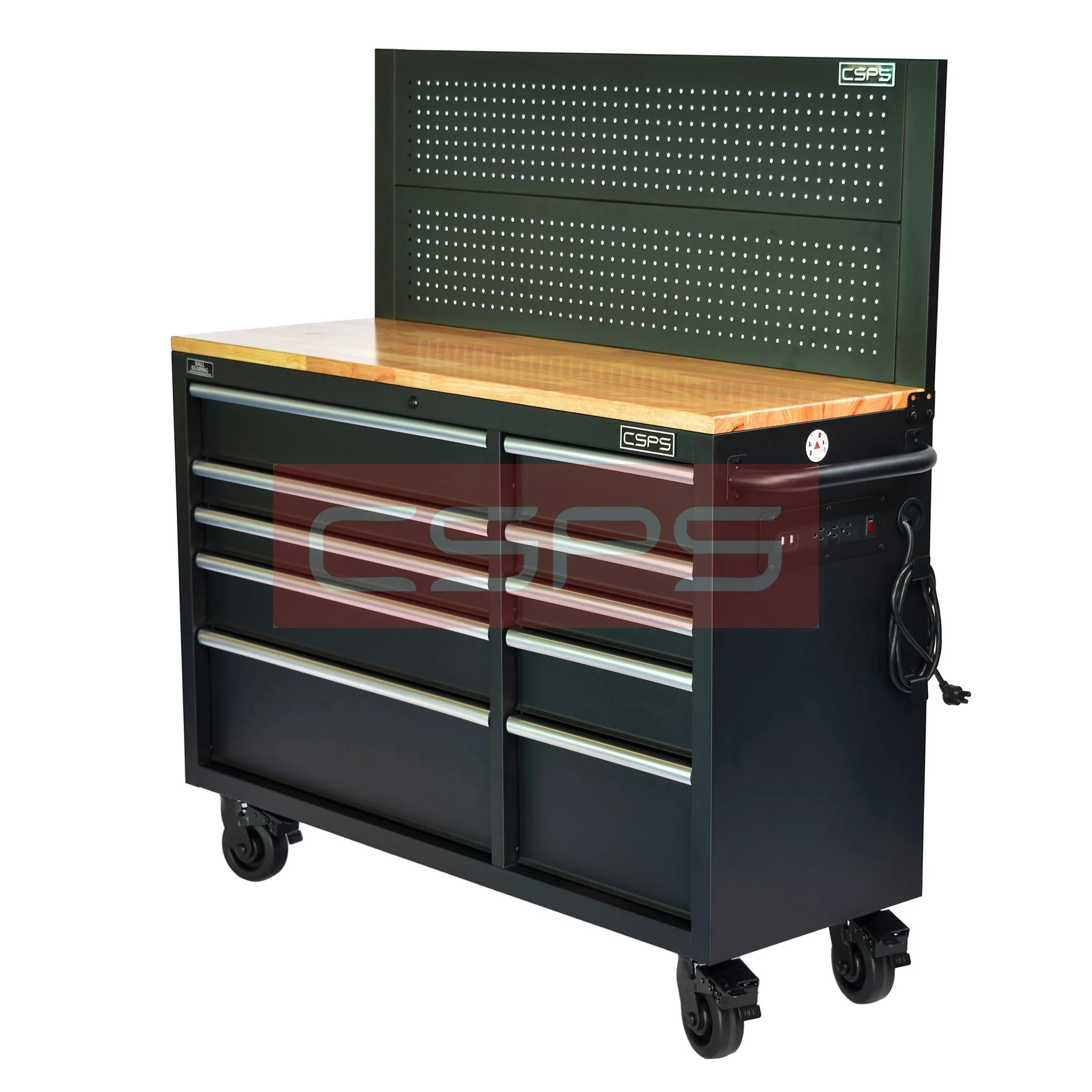 Tủ đựng đồ nghề cơ khí CSPS 132cm - 10 hộc kéo tay cầm trắng. MSP: VNTC13210BB5M - Ảnh 6