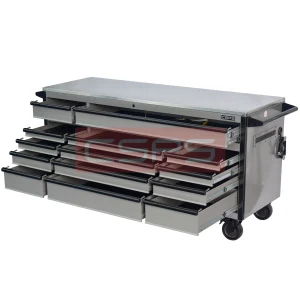 Tủ đựng dụng cụ cơ khí CSPS 183cm - 14 hộc kéo màu xám. MSP: VNTC18314B41M