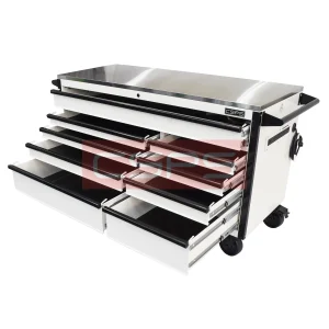 Tủ đựng đồ nghề cơ khí CSPS 152cm - 09 hộc kéo màu trắng. MSP: VNTC15209BJ1M