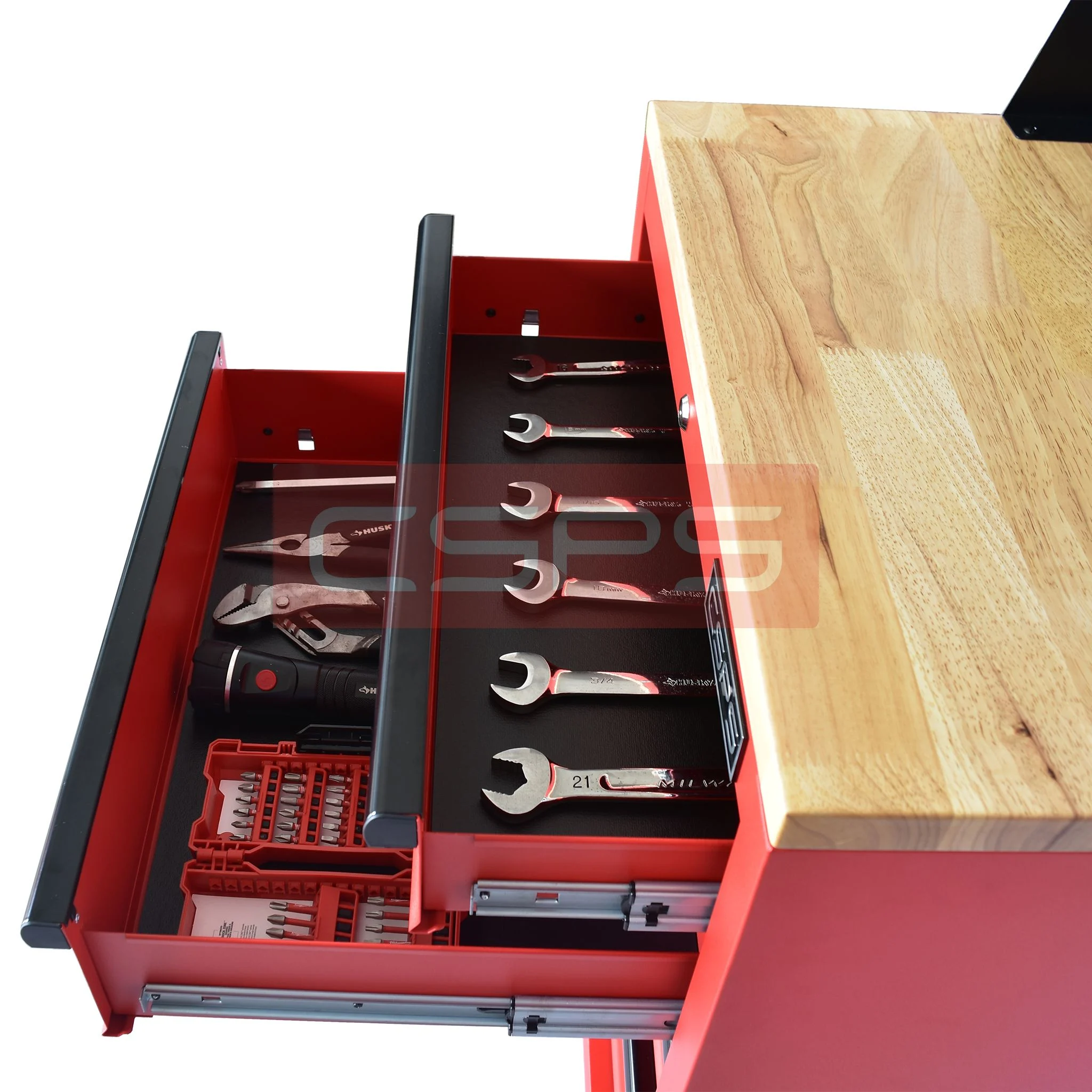 Tủ đựng đồ nghề cơ khí CSPS 61cm - 04 hộc kéo màu đỏ. MSP: VNTC06104BC1 - Ảnh 9