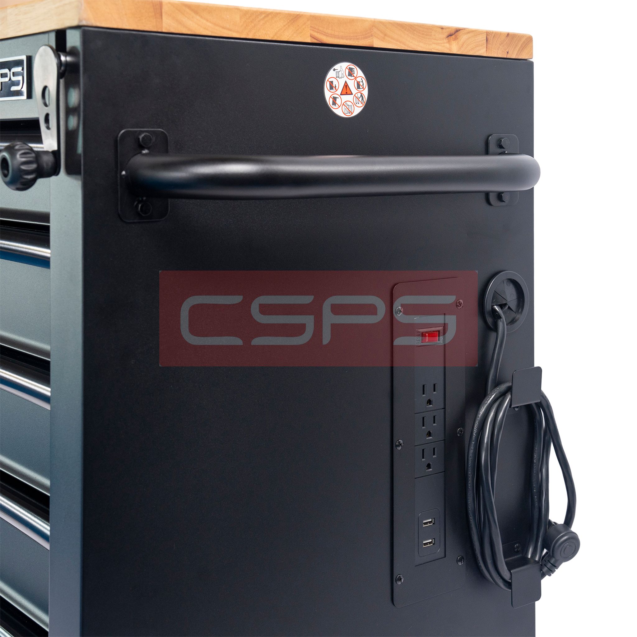 Tủ đựng đồ nghề cơ khí CSPS 76cm - 05 hộc kéo nâng hạ tay cầm đen. MSP: VNLC07605BB3M - Ảnh 9
