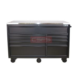 Tủ đựng đồ nghề cơ khí CSPS 155cm - 10 hộc kéo màu đen. MSP: VNTC15510BB1M
