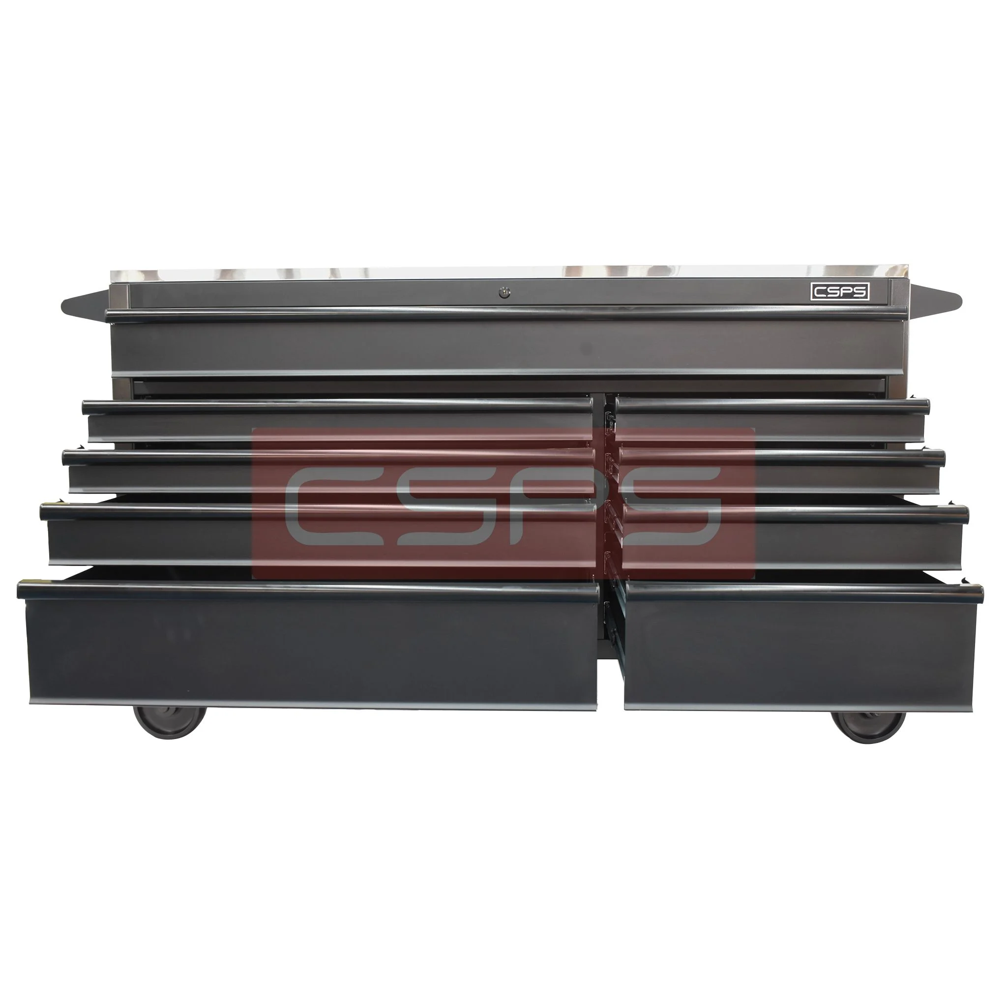 Tủ đựng đồ nghề CSPS 152cm - 09 hộc kéo màu đen. MSP: VNTC15209BB1M - Ảnh 11
