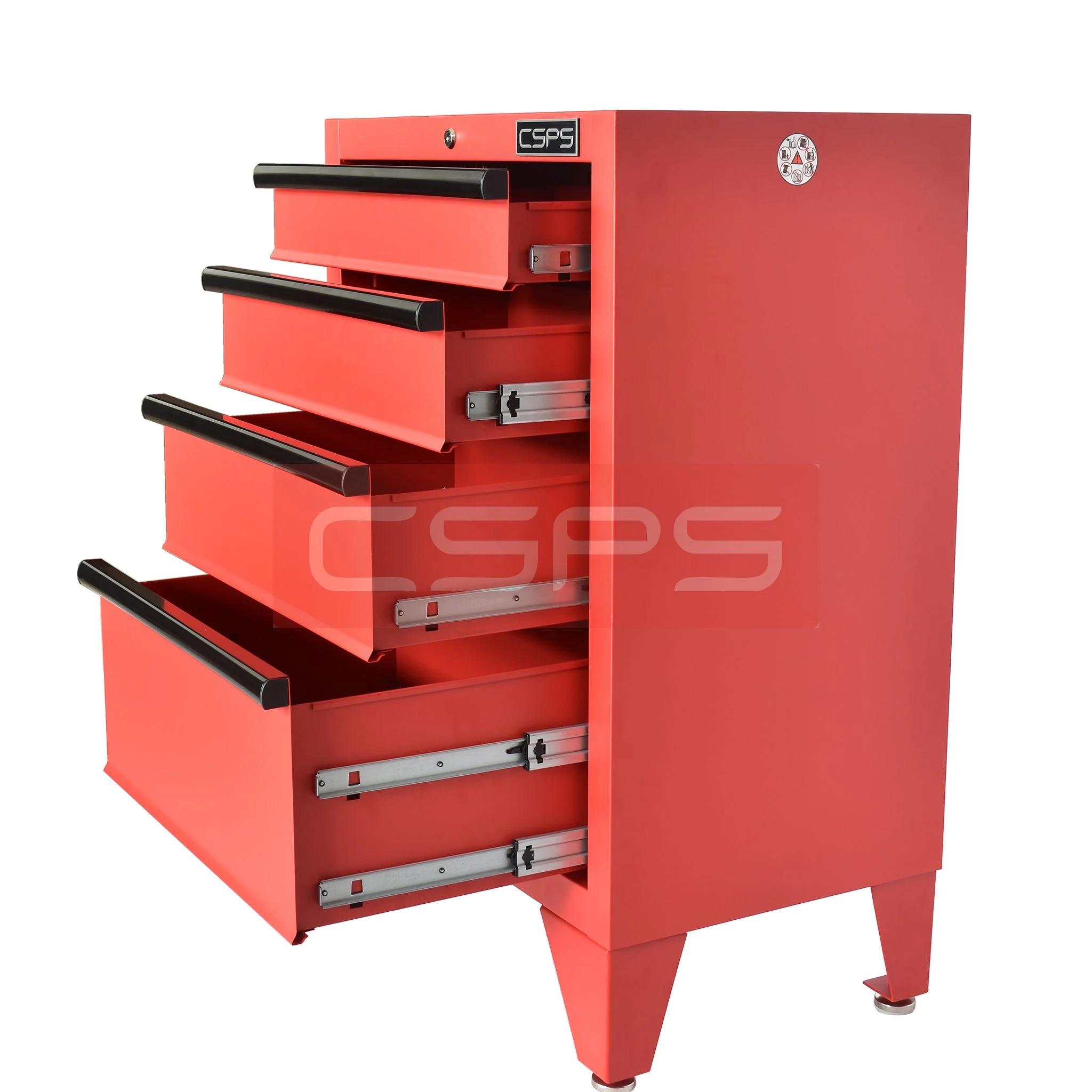 Tủ đựng đồ nghề cơ khí CSPS 61cm - 04 hộc kéo màu đỏ. MSP: VNTC06104BC1 - Ảnh 11