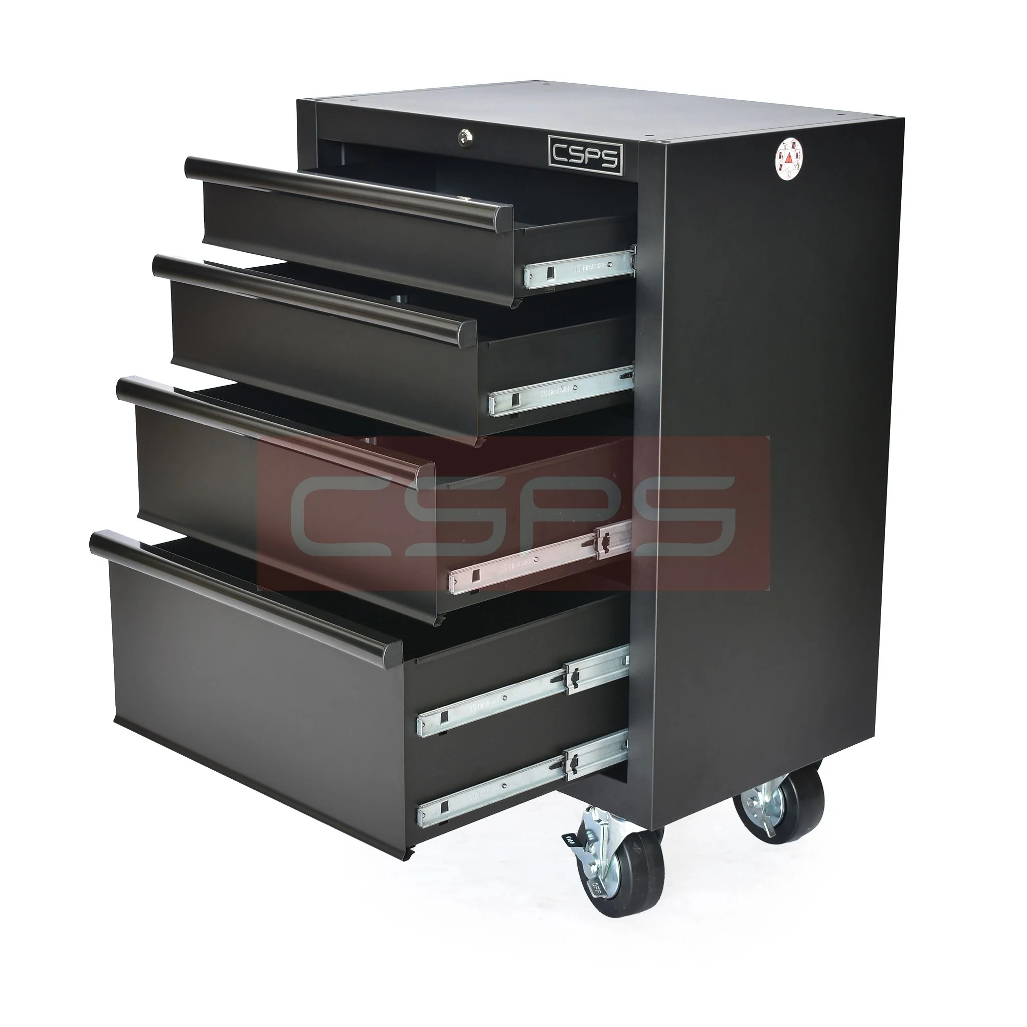 Tủ đựng dụng cụ cơ khí CSPS 61cm - 04 hộc kéo màu đen. MSP: VNTC06104BB1 - Ảnh 11