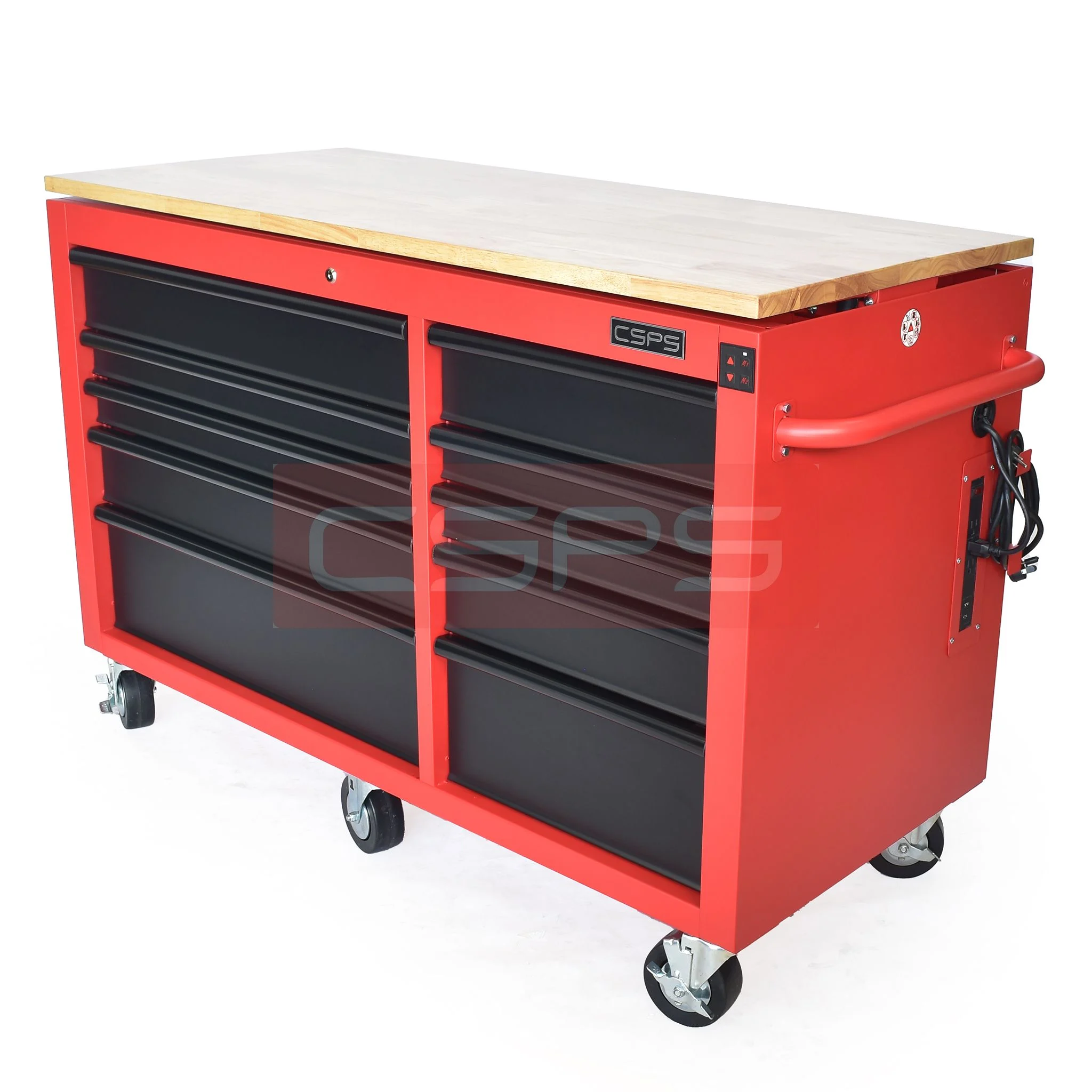 Tủ đựng đồ nghề CSPS 142cm - 10 hộc kéo màu đỏ. MSP: VNEC14210BC1M - Ảnh 15