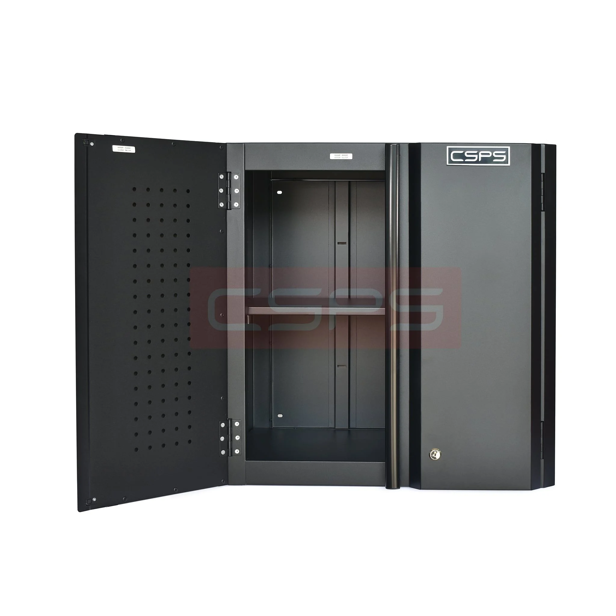 Tủ đựng đồ nghề treo tường CSPS W61 x H45cm - 01 ngăn màu đen. MSP: VNWC061H45A1BB1 - Ảnh 2
